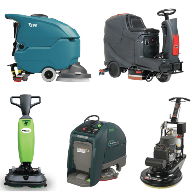Types of Floor Scrubbers