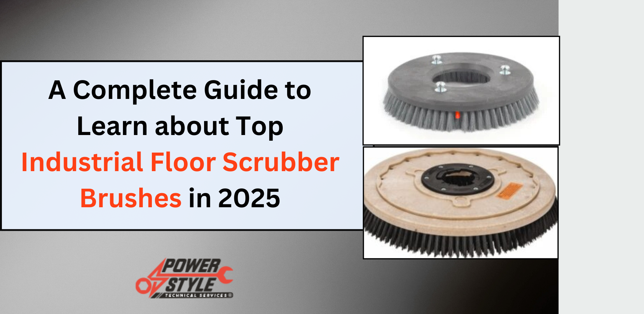 Top Industrial Floor Scrubber Brushes in 2025